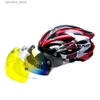 Cycling Helmets Road Cycling Helmet Mtb Mountain Ultralight Bicyc d Helmet for Men Women Visored Bicyc Helmet Casco Accesorios L54-62CM L48