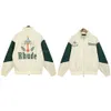 Rhude Brand Design Men Jackets Spring Summer Long Sleeve Coat Mens Jacket US Size S-XL