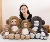 Da Ming Xi Plush Toy Gorilla Doll Doll 2024 NUEVO Regalo de cumpleaños para niños Muñeco