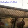 Большой размер 200gsm Черная сетка, усиленная из ПВХ Тарпаулиновые балконы, дождь, сетевая сеть, водонепроницаем