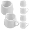 Dinnerware Conjunta 6 PCs Há uma colher de molho xícaras de leite mini cafeteira de soja de soja de cafeteira