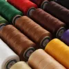 Big Roll de 0,8 mm 270m Cordon de fil cire en cuir pour coudre à la main DIY et matériau de libris accessoires 150D Corde de tissage 150D