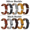 För Huami Amazfit GTR 2/GTR 2E/GTR3/GTR3 PRO -band äkta läderband 22mm Watch Strap GTR2 2E Armband Watchband Wristband