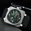 2023 NOWOŚĆ WRISTWATCHES MEN BELL AUTOMATIC MECHANICAL WAT