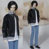 11.5" Male Doll Jeans Leather Coats Shirts Doll Trousers Casual Wears 1/6 BJD Male Dolls Accessories Kids Toys Clothes Wholesale