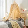 침대 캐노피 아기 모기 모기 그물 침대 돔 커튼 아기 모기 그물 놀이 텐트 텐트 방 장식 240327