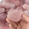 50-200 g di minerali in quarzo in cristallo naturale campione di rosa forma irregolare di roccia ruvida pietra reiki guarigione decorazione