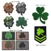 Lucky 4 Leaf Irish Tactical Army Army Army Army Irish Clover Clover Shamrock Biker Pirate Skul