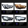 For Audi A4 B9 A4L RS4 S4 LED Headlight Assembly 17-21 Daytime Running Light Streamer Turn Signal Indicator Front Lamp Headlights