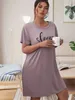 Plus Size Summer Womens Dresses Ice Silk Nightgowns Shopping Dating For Women With Large Busts 240410