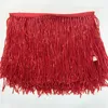 2 metri all'ingrosso/lotto tassel tassel bordo frange di fila 15 cm di larghezza per accessori fai -da -te home tessile danza nastro in pizzo