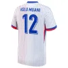 24 25 francuski Mbappe Kante Benzema piłka nożna 2024 Euro Cup Fan Wersja Griezmann Giroud Maillot de Foot Men Kit Kit Varane Dembele Football Mundlid