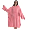 Changer la robe serviette Poncho Surf à manches courtes Robe de bain à manches courtes avec serviette en microfibre à cassette à capuche pour hommes et femmes