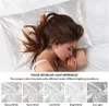 BEST Deals Solid High Quality Silky Satin Skin Care Pillowcase Hair Anti Pillow Case Queen King Full Size Pillow Cover