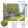 Evershine 5d DIY Diamond Painting House Landscape