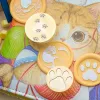 Cat design Cat Paw Wax Seal Stamp Retro Sealing Stamp Head For Scrapbooking Cards Envelopes Wedding Invitations Gift Packaging