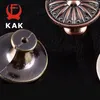Kak Retro Red Bronze Kitchen Cabinet Knobs Skåp Dörr Zinklegering Handtag Vintage Garderobsmöbler Handtagsdrag