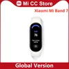 Оригинальный Xiaomi Mi Band 7 Clood Oxygen 1,62 '' Амольский экран магнитный заряд всегда на часах Smart Band 6 Цветный ремешок.