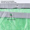 0,3 mm grüner pe regendes Tuch Tarpaulin Sukkulente Pflanze Halten Sie warme Schatten Segel Pet House Markisen verstärktes Netz wasserdichtes Tuch