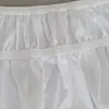 Solid Color Small Ball spetsning runt Bedskirt utan ytelastiskt band utanför Fade Resistant Twin Queen King Hotel Quality#/