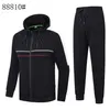 Designer Tracksuit Spring Autumn Casual Sportswear Mens Track Suits High Quality Hoodies Herrkläder249a