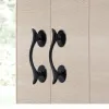 Dandles de puerta adhesiva sin perforación de armario moderno tiradores de la ventana del gabinete del gabinete del gabinete del gabinete minimalista de muebles de decoración del muebles