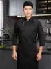 Restaurant Chef Clothes Hotel Kitchen Jacket Men Women Professional Cook Uniform Waiter Work Clothes Catering Workwear