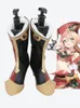 Nytt spel Anime Genshin Impact Yanfei Cosplay Shoes Boots Costume Halloween Party Outfit For Women Accessories Anpassning