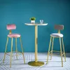 Luxury Bar Chairs Sillas Para Barra De Cocina Living Room Bar Stools Kitchen High Table Nordic Tabouret De Comptoir Furniture