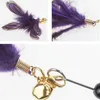 1pc chat teaser wand poulet plume chaton de formation