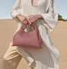 2024 Luxe replica Cleo Dakloze ontwerper Handtas Dames Tas Tas Glad leren onderarm schoudertas Crossbody Bag