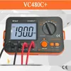 VC480C+ 3 1/2 Dijital Milli-Ohm Metre Multimetre 4 Tel Test Doğruluk Arka Işığı