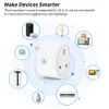 Tuya WiFi Timing Socket UK Plug Outlet Smart Home Power Outlet Power Monitor Work with Aleax Socket