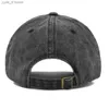 Ball Caps Outdoor for Men Vintage Regolable Baseball C Lettere Stampa Hip Hop Cappello Europeo America Popolarità Casquette Hombres Gorra L46