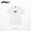Herren T-Shirts Trendy Paar Druck Barcode BF Style Kurzarm T-Shirt