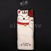 Money Cat Pu Leather Golf Golf Headcovers Covers Driver FW Utility with number tag