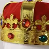 King Crown Hat Empereur Prince Caps décor Cosplay Props enfants Show Masquerade Birthday Dance Dance Party Performance Supplies