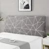 Skriv ut all-inclusive sänghuvudskydd spandex elastisk säng headboard täckning säng huvudet bakåt skyddande mjukt dammskyddskydd