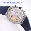 Hot AP Wrist Watch Royal Oak Offshore 26238st Blue Plate Chronograph Mens Automatic Machinery Swiss célèbre montre des diamètres de luxe 42 mm