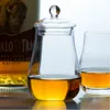 ISO International Standard Scotland Whisky Glass mit Deckelreisen tragbare Copita Nase Fels Gläsern Whisky Becher Weinbecher