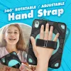 360 Rotating Kickstand Hand Strap Cover Case For IPad Pro 11 iPad Air5 Air4 10.9 inch Heavy Duty Rugged Cartoon Kids Shockproof Cases with Shoulder Strap+PET Film