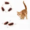 1pcs drôle électronique PET interactif jeu jouet pour les chats Eletric Running Cockroach Pet Dog Cat Toy Interactive Patterred