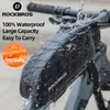 RockBros Cycling Bike Bicycle bovenste voorbuiszak Waterdichte framestas Grote capaciteit MTB Bicycle fietstan fietsaccessoires