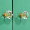 1PC Diamond Shape Crystal Acrylic Knobs Cabinet Cupboard Wardrobe Door Pull Handle Furniture Hardware Singel Hole Drawer Handles