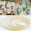 9-30cm 5pcs Catcher Ring Nakış Hoop Bambu Dairesi Yuvarlak Çiçek Çelenk Aracı Düğün Doğum Günü Ev Asma Dekor Malzemeleri