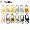 Meetee 20/50pcs 10 мм металлическая пряжка для собак пружинная защелка для защелки