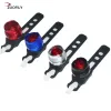 Bike Bicycle Cycling Front Rear Tail Helmet Red Flash Lights LED Waterproof MTB Safety Warning Lamp Cycling Aluminum Light