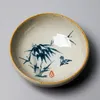 4 стиль/ лот ручной нарисование китайская бамбуковая чайная чашка хризантема