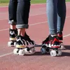 Inline Roller Skates Roller Skates for Men and Women Skating Sliding Sneakers 4 Wheels Beginner Gym Beginner Y240410