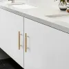 Kkfing Gold Goldled Patrières pour l'armoire et le tiroir en aluminium Poigrés en alliage en alliage